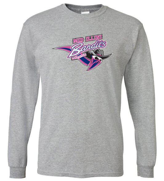 50/50 Dry Blend T long sleeve unisex 3 color options available