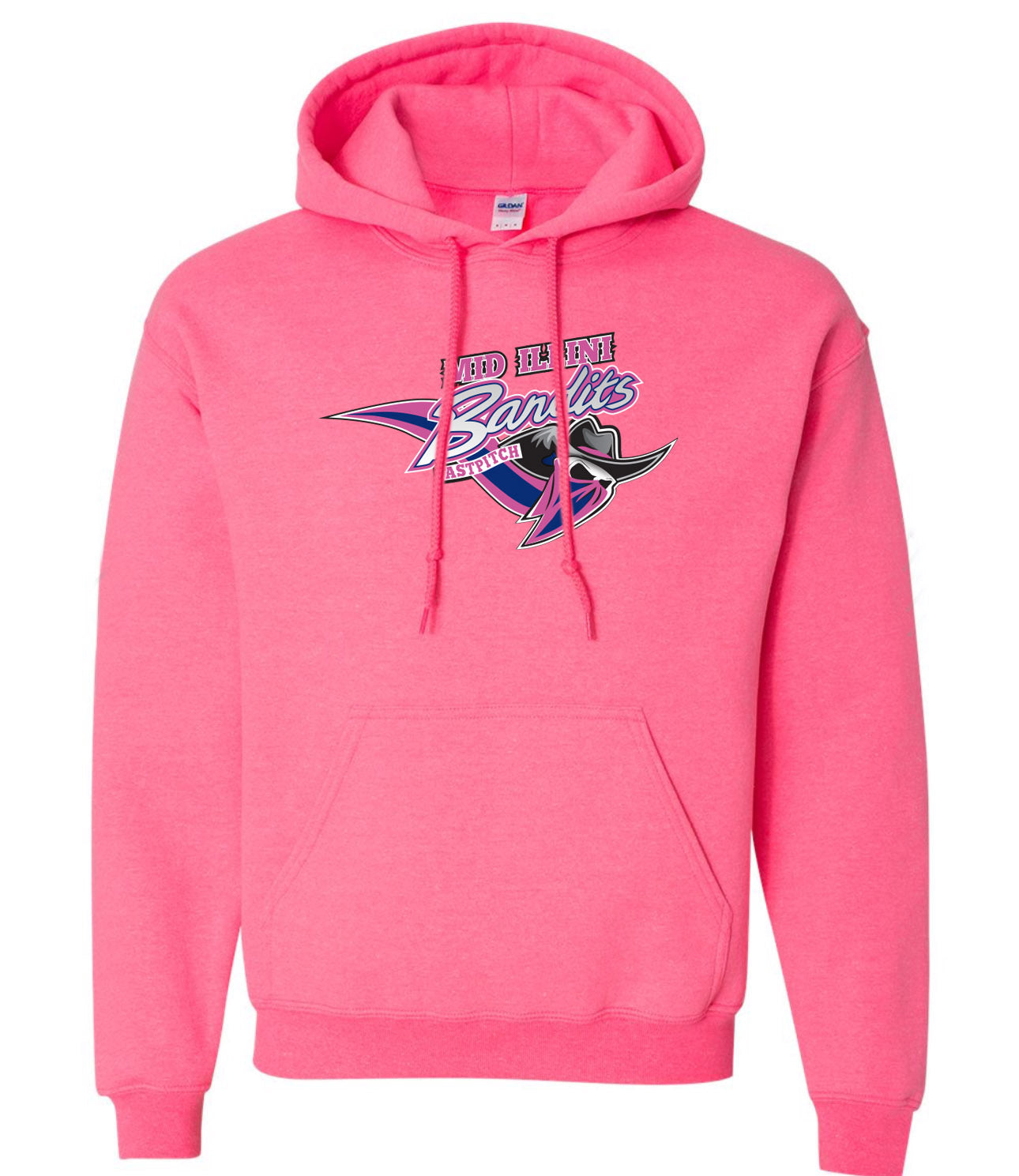 Fleece hoodie unisex 4 color options