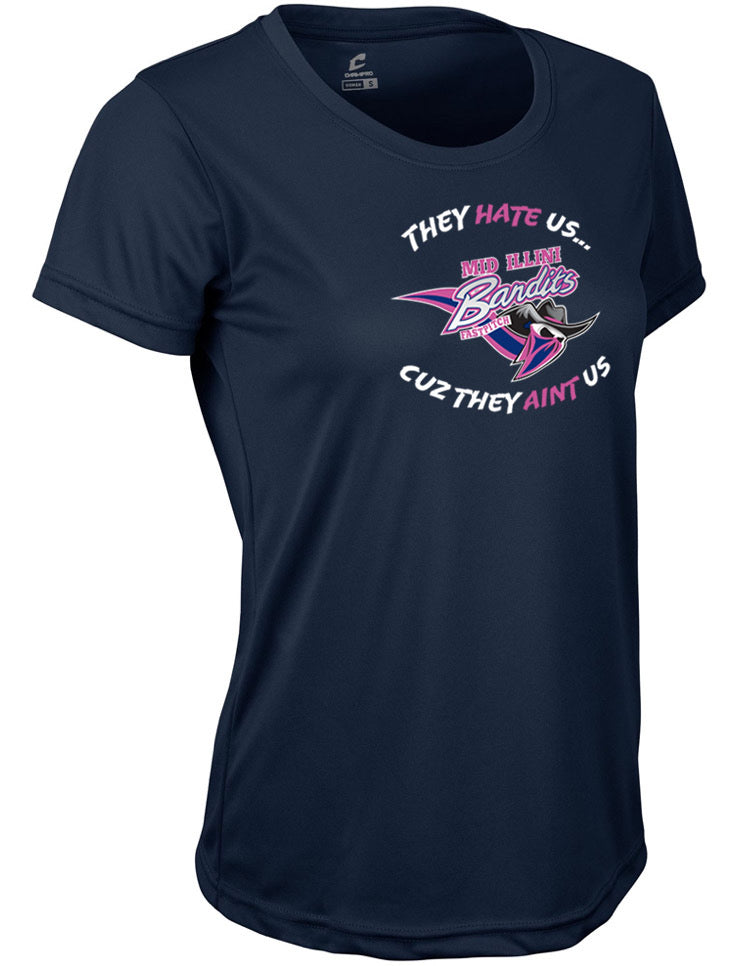 VISION T-SHIRT JERSEY women’s/youth girls hate us