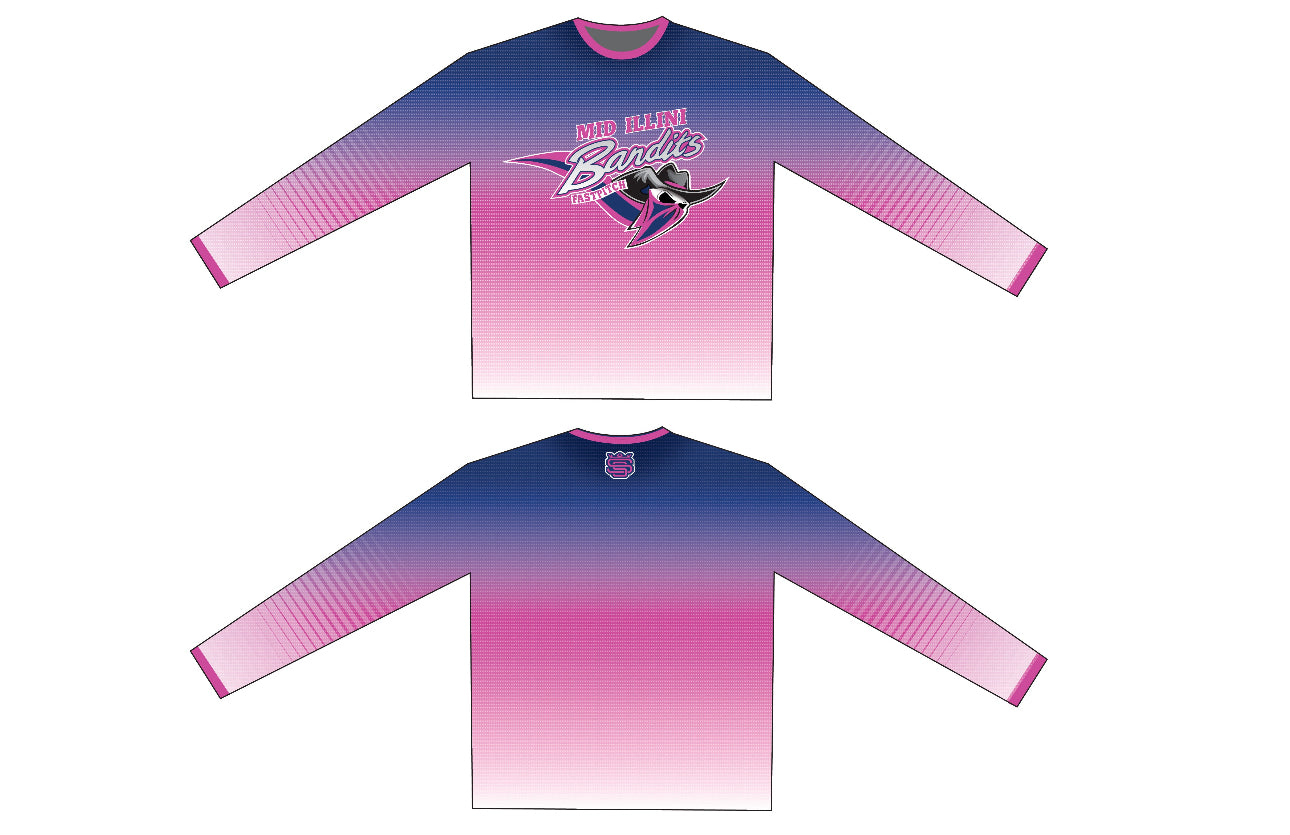 Full sublimation Jersey Long sleeve